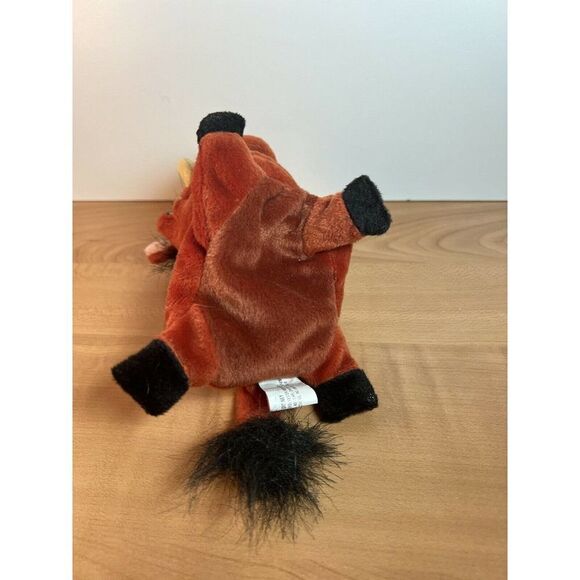 Walt Disney World exclusive Vintage 1990s Pumba bean bag plush - Picture 5 of 8